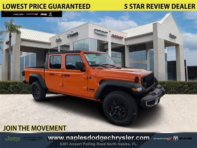new 2025 Jeep Gladiator car, priced at $39,805