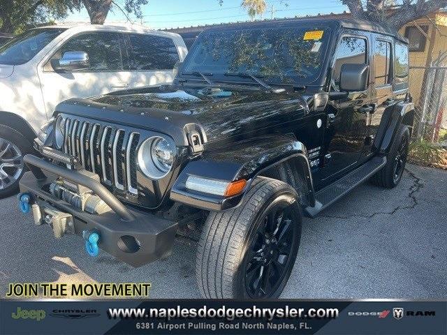 used 2021 Jeep Wrangler Unlimited 4xe car, priced at $30,991