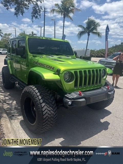 used 2018 Jeep Wrangler Unlimited car, priced at $36,991