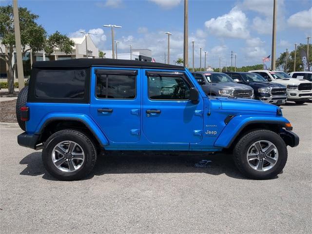 used 2022 Jeep Wrangler Unlimited car, priced at $37,982