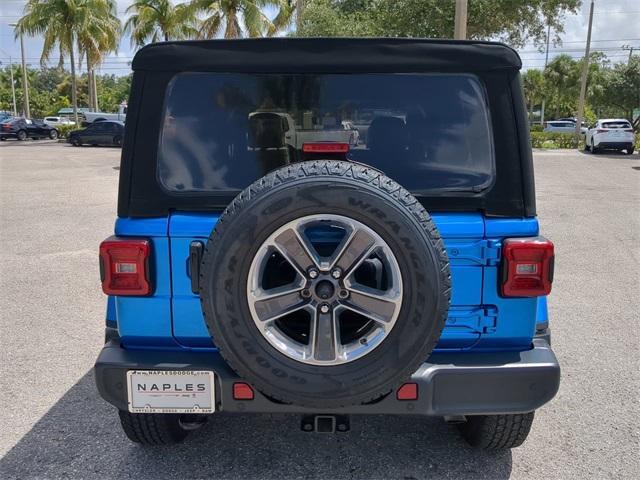 used 2022 Jeep Wrangler Unlimited car, priced at $37,982