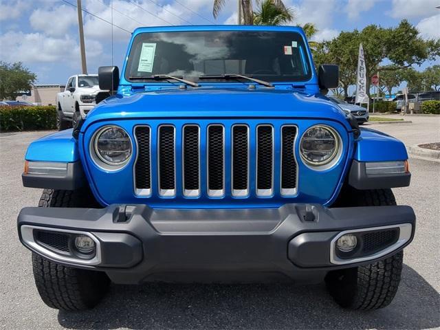 used 2022 Jeep Wrangler Unlimited car, priced at $37,982