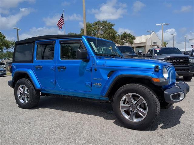 used 2022 Jeep Wrangler Unlimited car, priced at $37,982