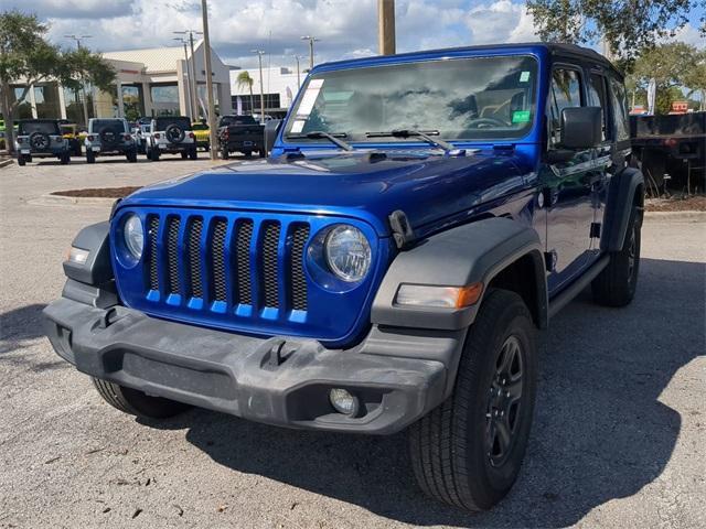 used 2018 Jeep Wrangler Unlimited car, priced at $19,491