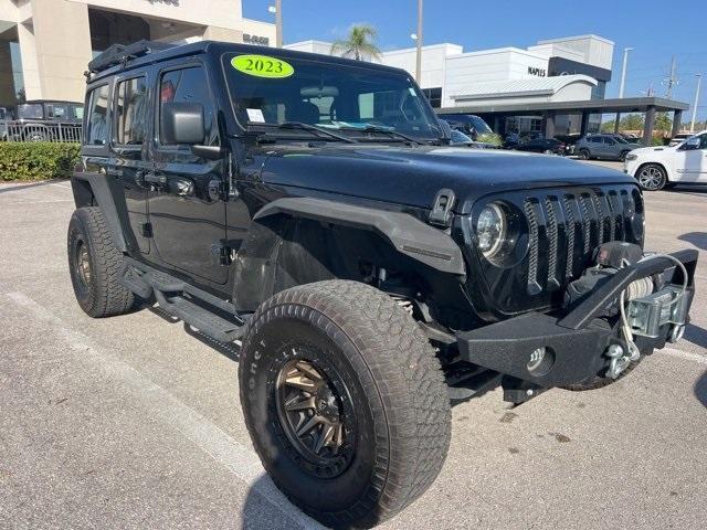 used 2023 Jeep Wrangler car, priced at $35,992