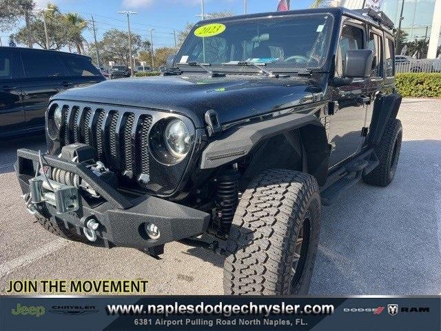 used 2023 Jeep Wrangler car, priced at $35,992