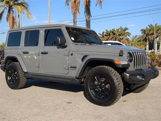 used 2021 Jeep Wrangler Unlimited car, priced at $29,996