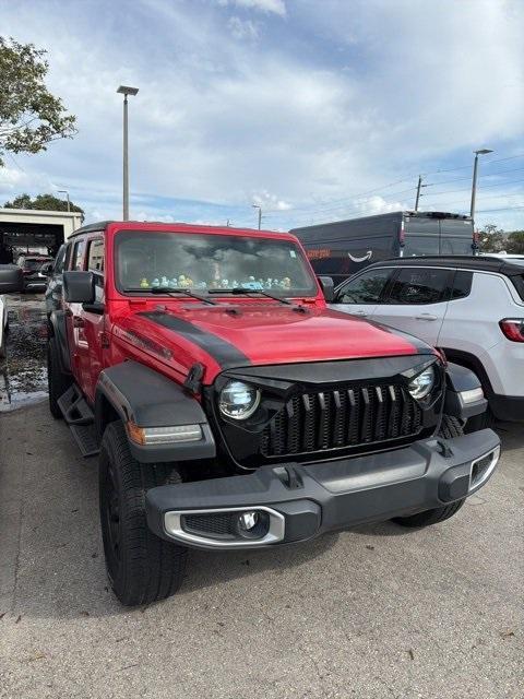 used 2018 Jeep Wrangler Unlimited car, priced at $21,491