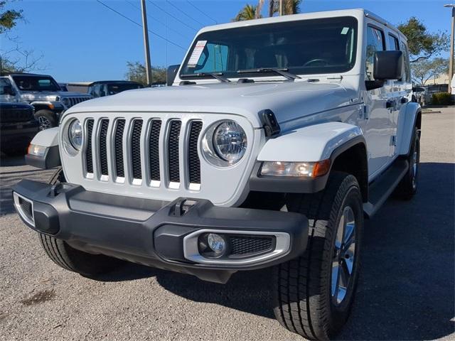 used 2021 Jeep Wrangler Unlimited car, priced at $32,492