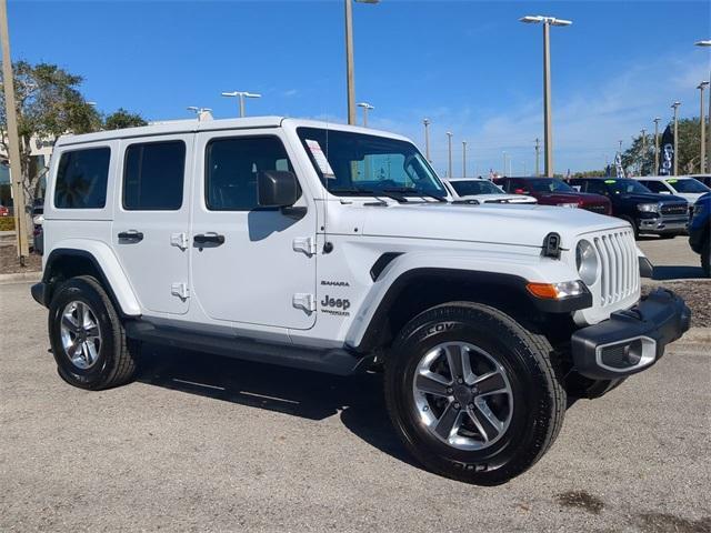 used 2021 Jeep Wrangler Unlimited car, priced at $32,492