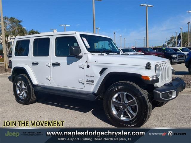 used 2021 Jeep Wrangler Unlimited car, priced at $32,991