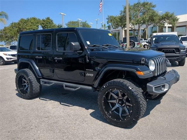 used 2020 Jeep Wrangler Unlimited car, priced at $31,991