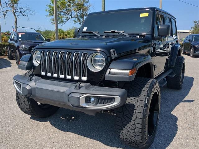 used 2020 Jeep Wrangler Unlimited car, priced at $31,991