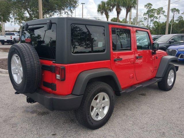 used 2015 Jeep Wrangler Unlimited car, priced at $16,621