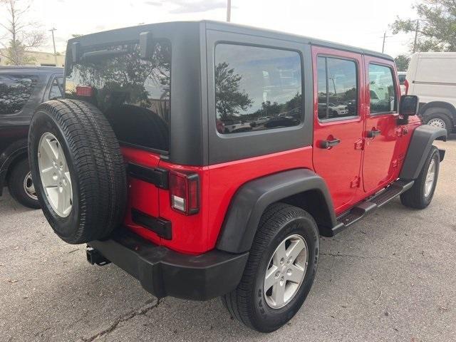 used 2015 Jeep Wrangler Unlimited car, priced at $17,221