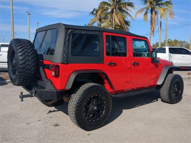 used 2018 Jeep Wrangler JK Unlimited car, priced at $29,492