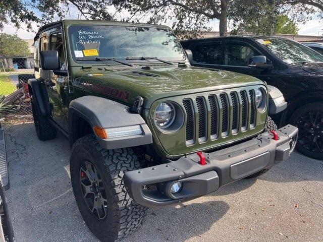 used 2021 Jeep Wrangler Unlimited car, priced at $39,991