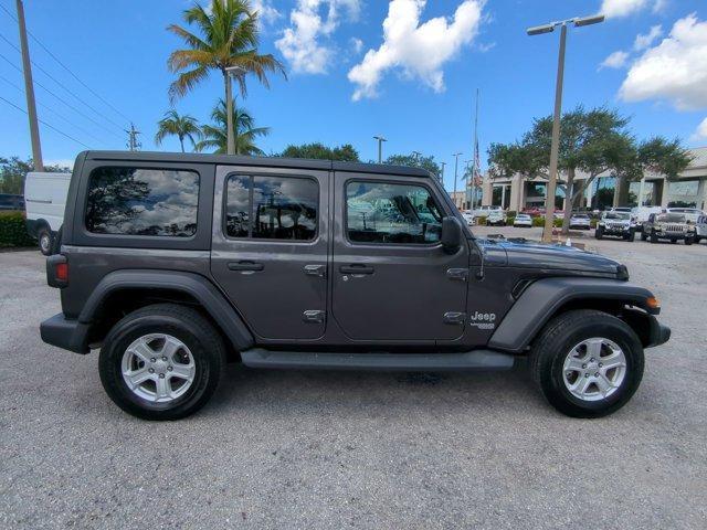 used 2019 Jeep Wrangler Unlimited car, priced at $22,994