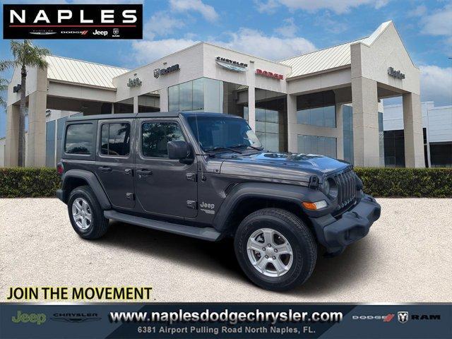 used 2019 Jeep Wrangler Unlimited car, priced at $22,994