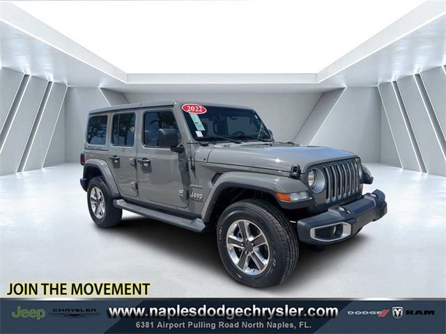 used 2022 Jeep Wrangler Unlimited car, priced at $34,994