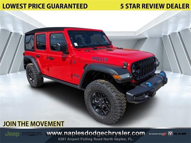 new 2024 Jeep Wrangler 4xe car, priced at $41,925