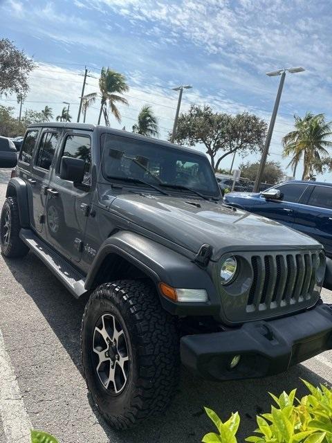 used 2020 Jeep Wrangler Unlimited car, priced at $27,791