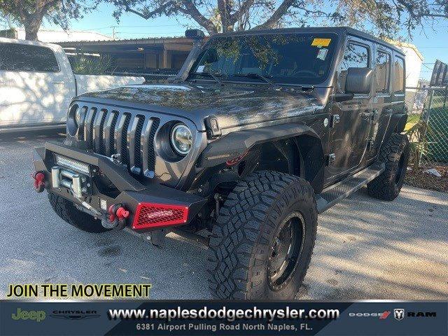 used 2018 Jeep Wrangler Unlimited car, priced at $22,411