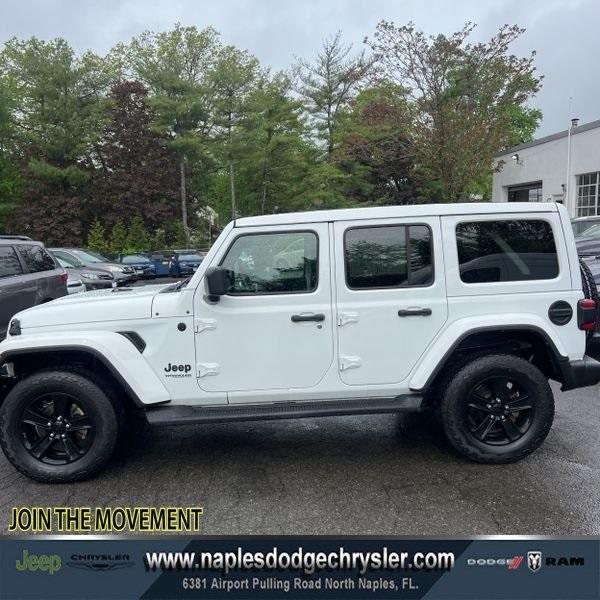 used 2021 Jeep Wrangler Unlimited car, priced at $38,892