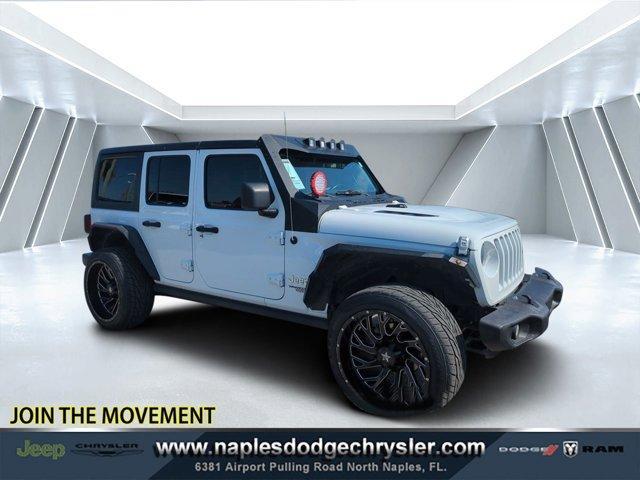 used 2021 Jeep Wrangler Unlimited car, priced at $31,562