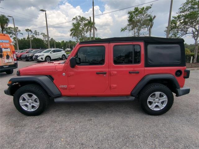 used 2018 Jeep Wrangler Unlimited car, priced at $19,994