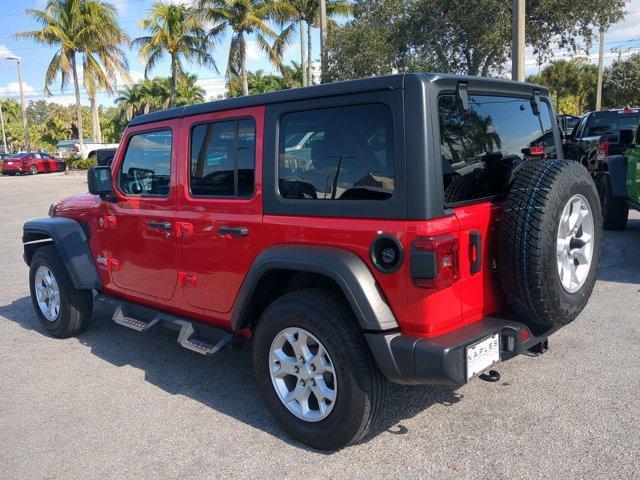 used 2021 Jeep Wrangler Unlimited car, priced at $26,993