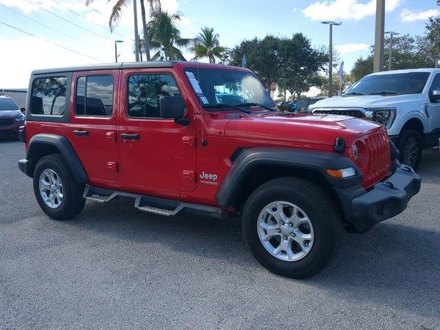 used 2021 Jeep Wrangler Unlimited car, priced at $26,993