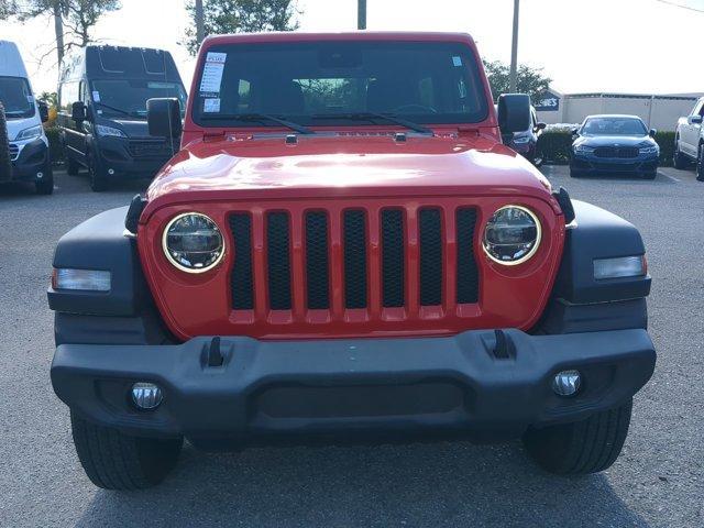 used 2021 Jeep Wrangler Unlimited car, priced at $26,993
