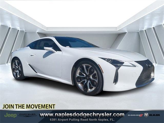 used 2021 Lexus LC 500 car, priced at $79,392