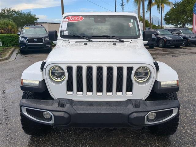 used 2022 Jeep Wrangler Unlimited car, priced at $25,493