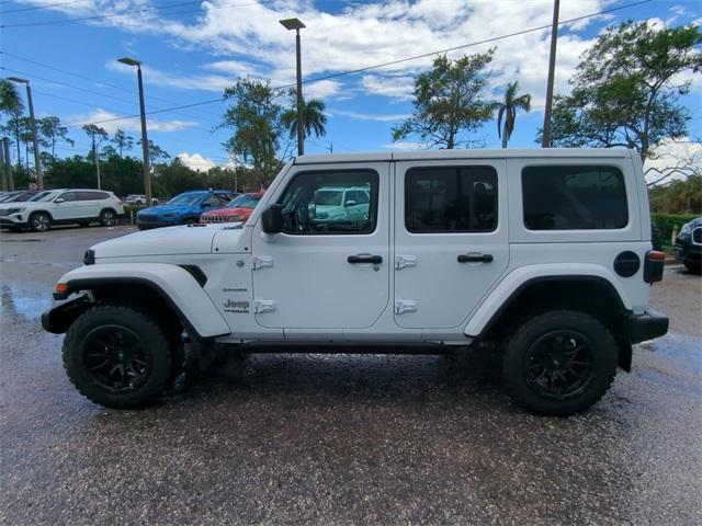 used 2022 Jeep Wrangler Unlimited car, priced at $25,493