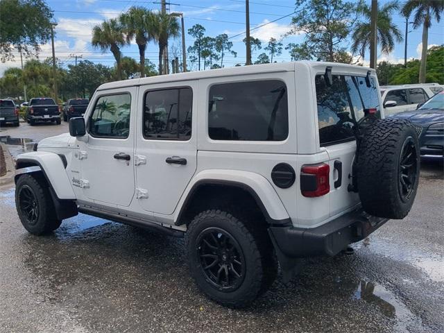 used 2022 Jeep Wrangler Unlimited car, priced at $25,493