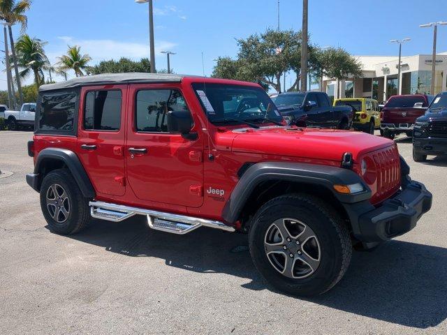 used 2018 Jeep Wrangler Unlimited car, priced at $21,998