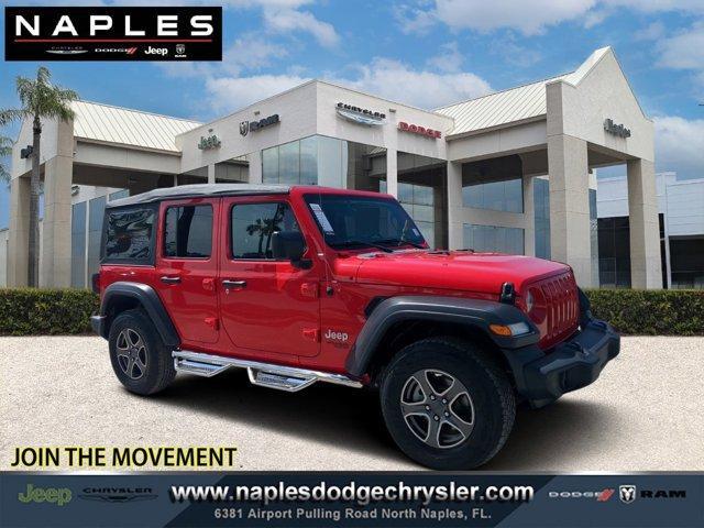 used 2018 Jeep Wrangler Unlimited car, priced at $21,998