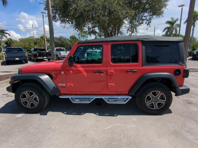 used 2018 Jeep Wrangler Unlimited car, priced at $21,998