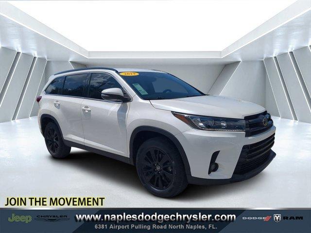 used 2019 Toyota Highlander car, priced at $25,994