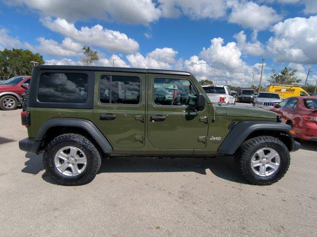 used 2020 Jeep Wrangler Unlimited car, priced at $23,695