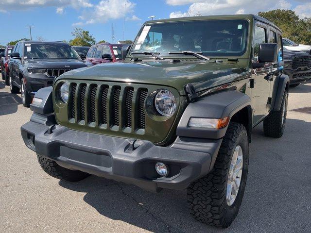 used 2020 Jeep Wrangler Unlimited car, priced at $23,695