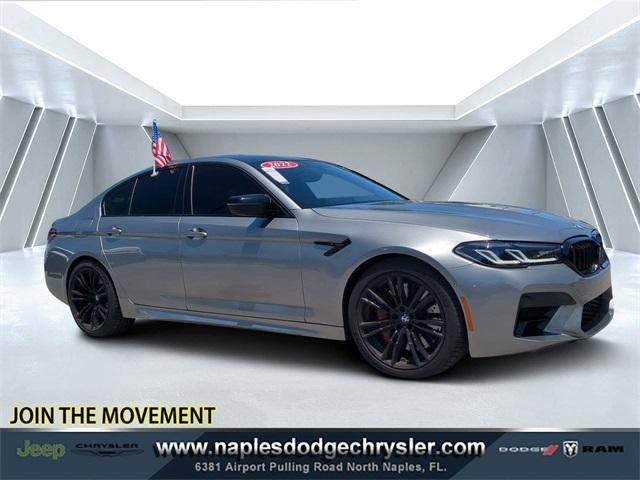 used 2022 BMW M5 car, priced at $74,791