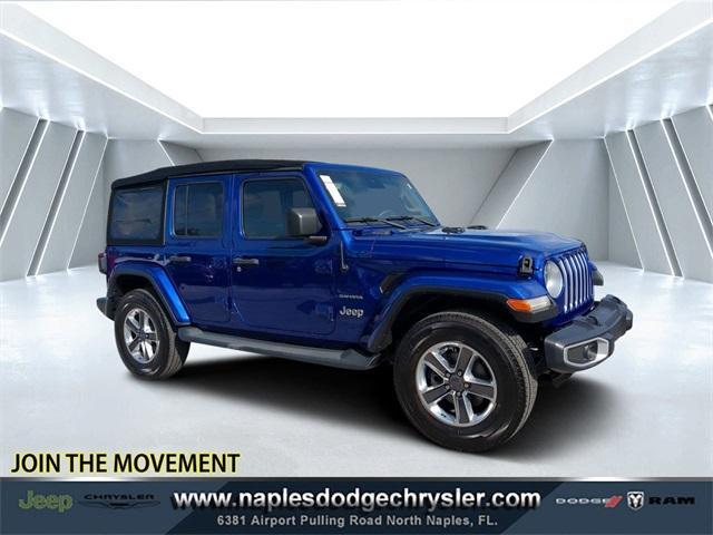 used 2019 Jeep Wrangler Unlimited car, priced at $21,993