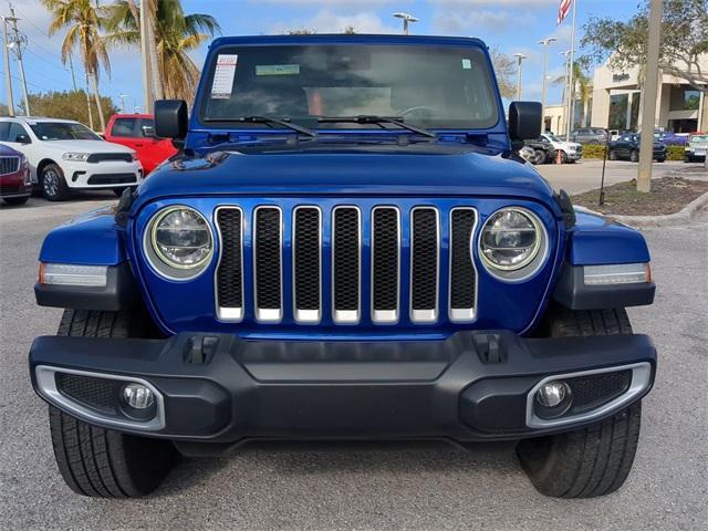 used 2019 Jeep Wrangler Unlimited car, priced at $21,594