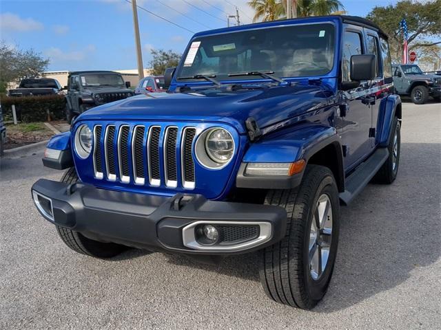 used 2019 Jeep Wrangler Unlimited car, priced at $21,594