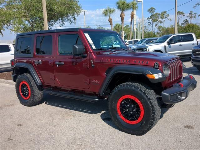used 2021 Jeep Wrangler Unlimited car, priced at $39,492