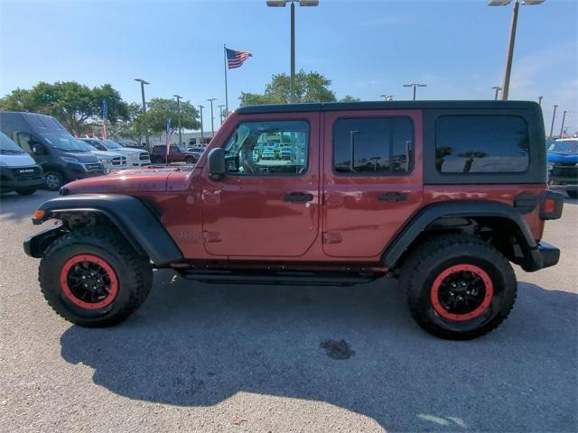 used 2021 Jeep Wrangler Unlimited car, priced at $39,492