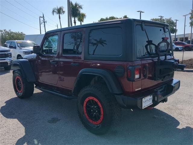 used 2021 Jeep Wrangler Unlimited car, priced at $39,492